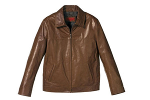 LSL Men Leather Jacket - Brown