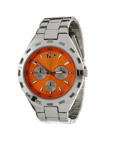 LSL Men Watch 009 - Orange/Silver