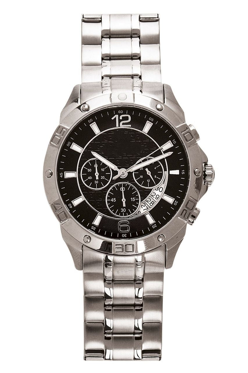 LSL Men Watch 014 - Black/Silver