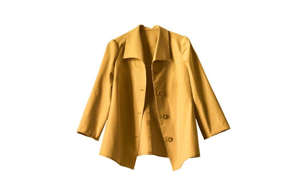 LSL Women Blazer Trench - Yellow