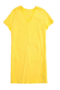 LSL Women Dress Race Yellow