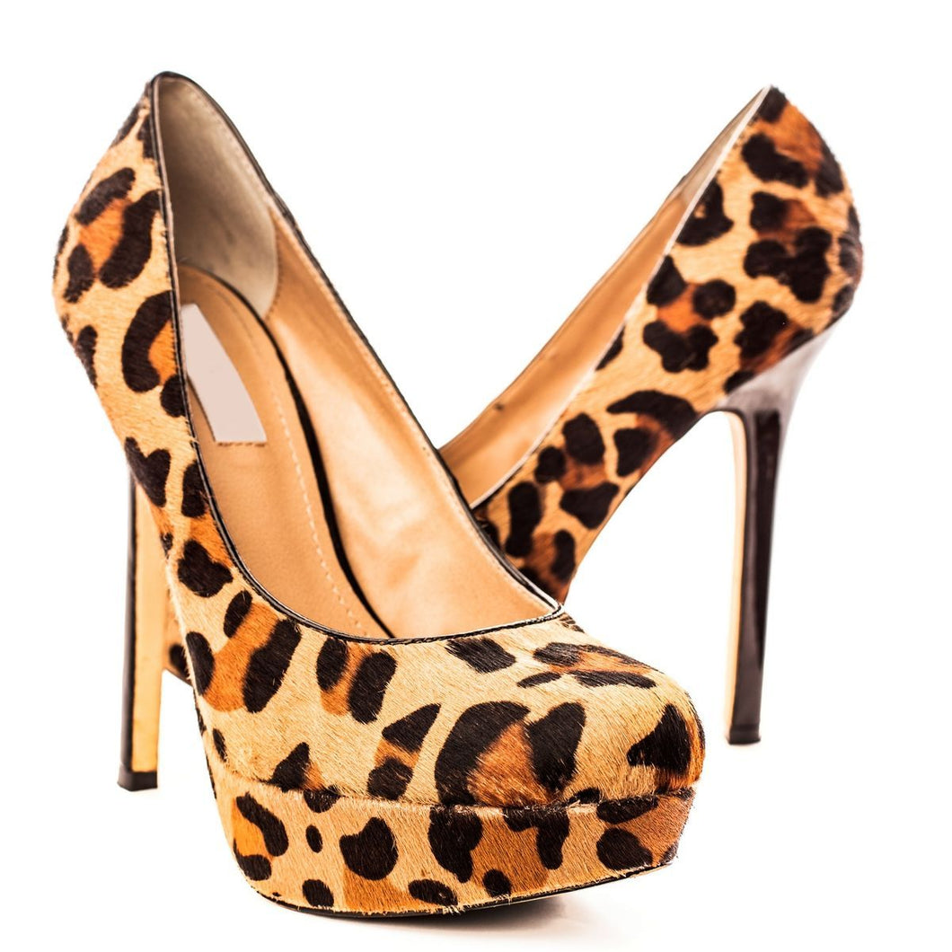 LSL Women High Heel Leopard