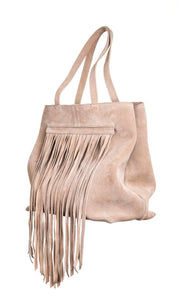 LSL Women Suede Cream Bag