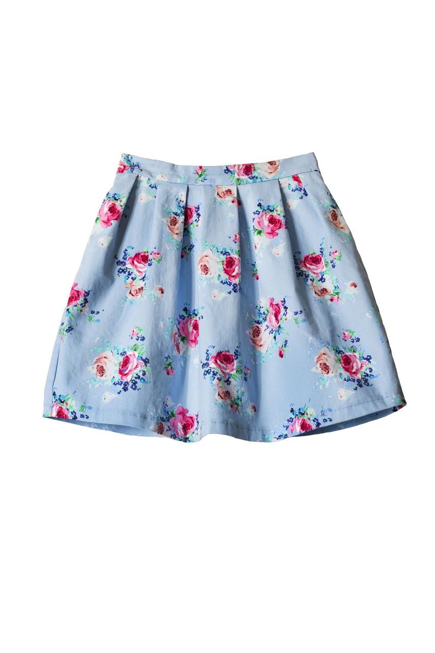 LSL Women Short Floral Skirt