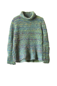 LSL Women Cardigan Colorful Wool