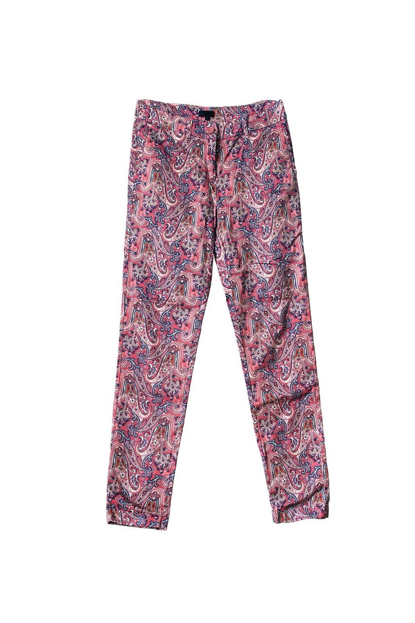 LSL Women Long Trouser Artistic Pink Pattern