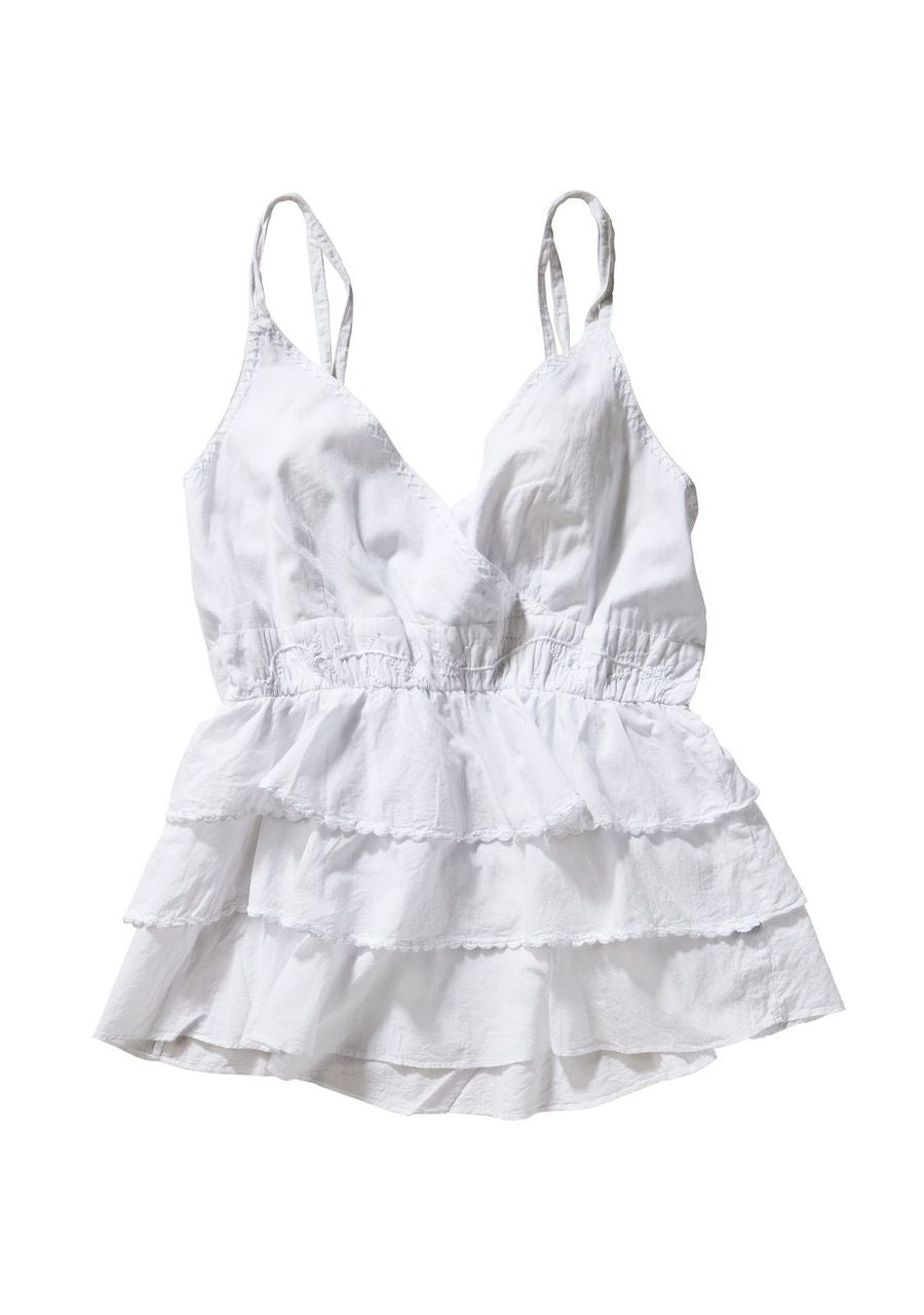 LSL Women Mini Top - White