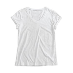 LSL Women Shirt V-Neck - White