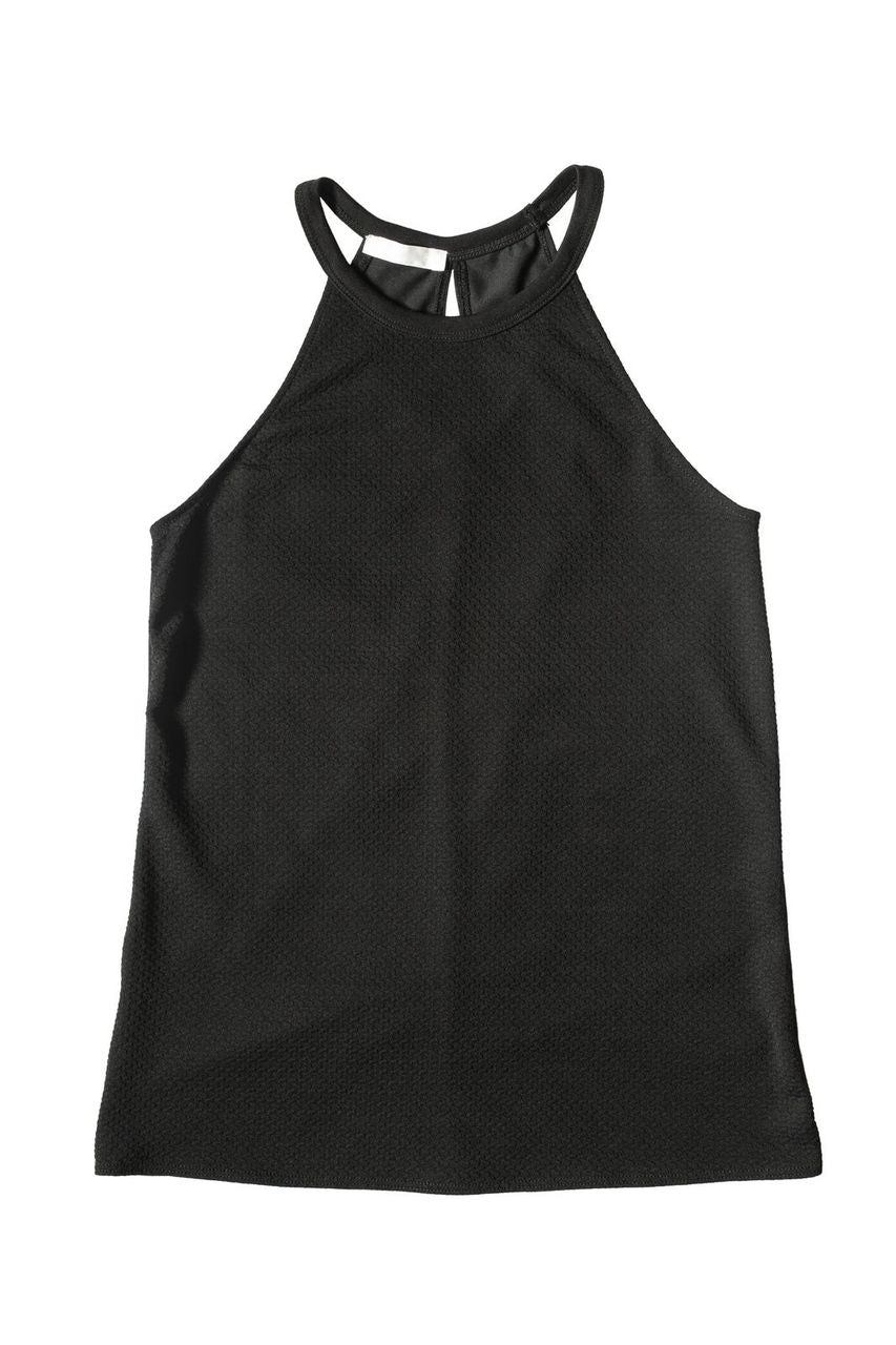 LSL Women Sleeveless Tee Black