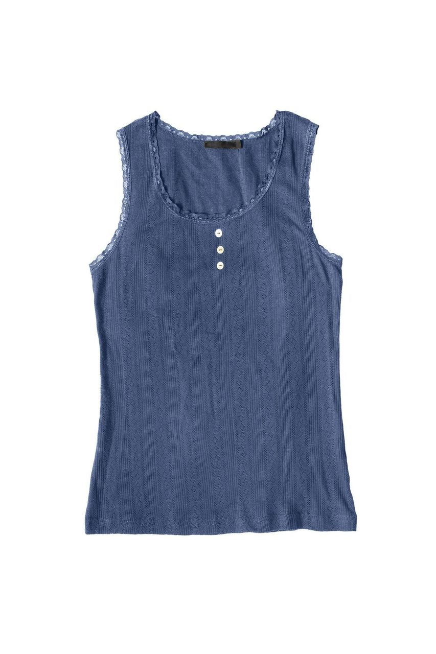 LSL Women Sleeveless Tee Midnight Blue